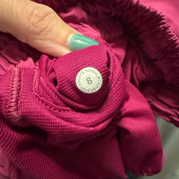 lululemon athletica Magenta Athletic Shorts - Picture 3 of 3